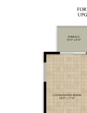2 x 2 2 Bedroom 2 Bath Large
